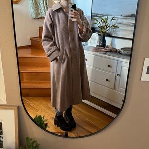 Vintage 100% Wool Coat made in West Germany